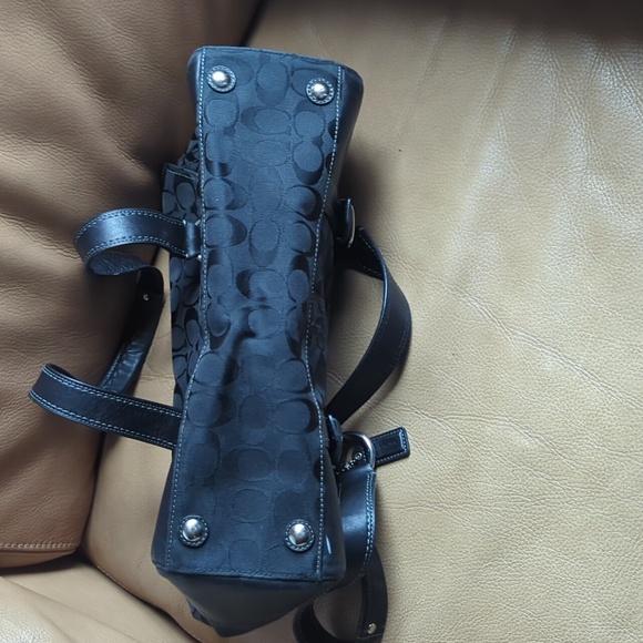 Coach Black Satchel Bag - Picture 5 of 13